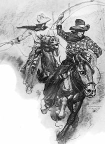 Cowboys on Horses